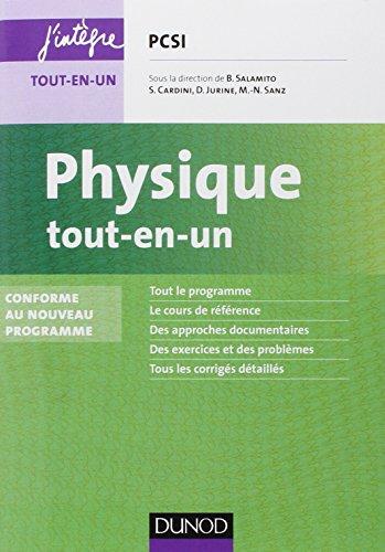 Physique tout-en-un PCSI : conforme au nouveau programme