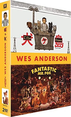 Coffret wes anderson 2 films : l'île aux chiens ; fantastic mr fox [FR Import]