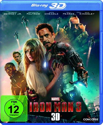 Iron Man 3  (inkl. 2D-Version) [3D Blu-ray]