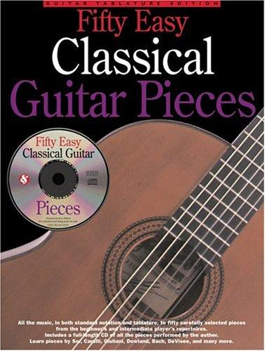 50 Easy Classical Guitar Pieces [mit CD]