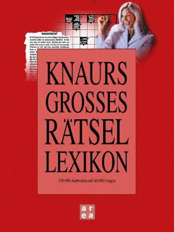 Knaurs Großes Rätsellexikon