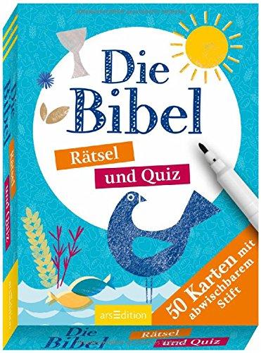 Die Bibel: Rätsel und Quiz (50 Karten)