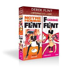 Coffret espionnage / derek flint 2 films : notre homme flint + f comme flint [Blu-ray] [FR Import]