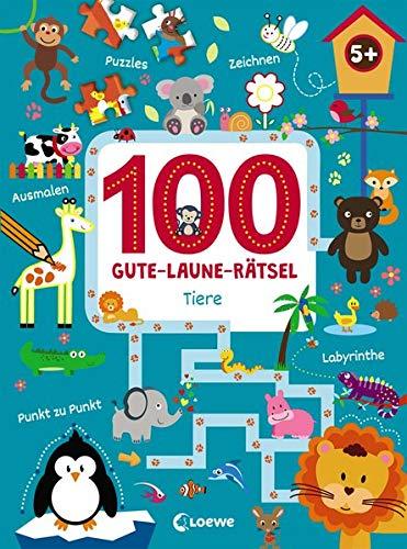 100 Gute-Laune-Rätsel - Tiere: ab 5 Jahre