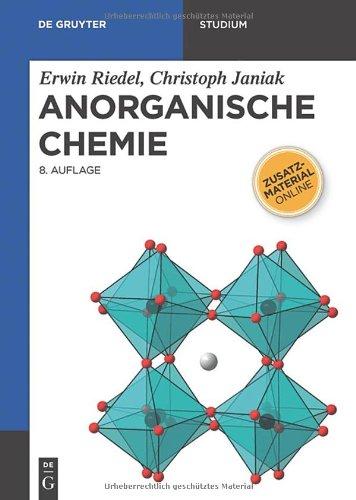 Anorganische Chemie (de Gruyter Studium)