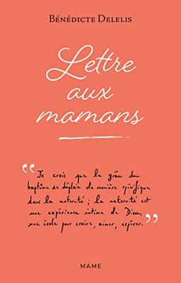 Lettre aux mamans