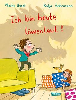 Ich bin heute löwenlaut!: Fröhliches Bilderbuch mit Reimen für Kinder ab 3 Jahren