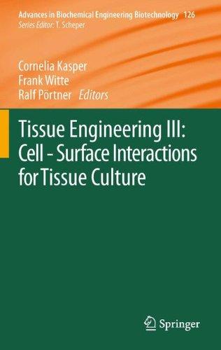 Tissue Engineering III: Cell - Surface Interactions for Tissue Culture (Advances in Biochemical Engineering/Biotechnology)