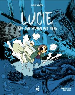 Lucie auf den Spuren der Tiere