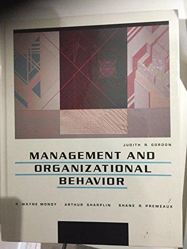 Management and Organizational Behavior