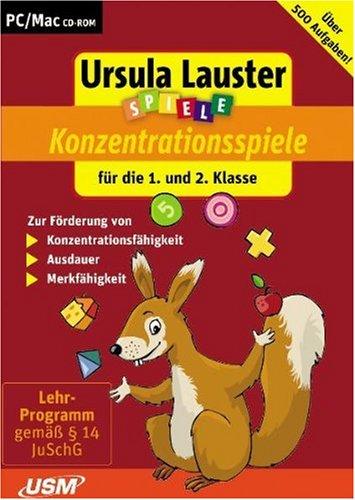 Ursula Lauster: Neue Konzentrationsspiele für die 1 und 2. Klasse