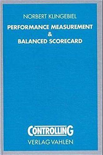 Performance Measurement & Balanced Scorecard