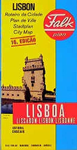 Falk Pläne, Lissabon, Falkfaltung (Falk Stadtplan Extra Standardfaltung - Deutschland)