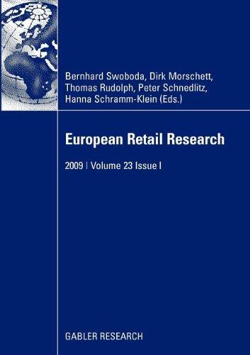 European Retail Research: 2009 | Volume 23  Issue I