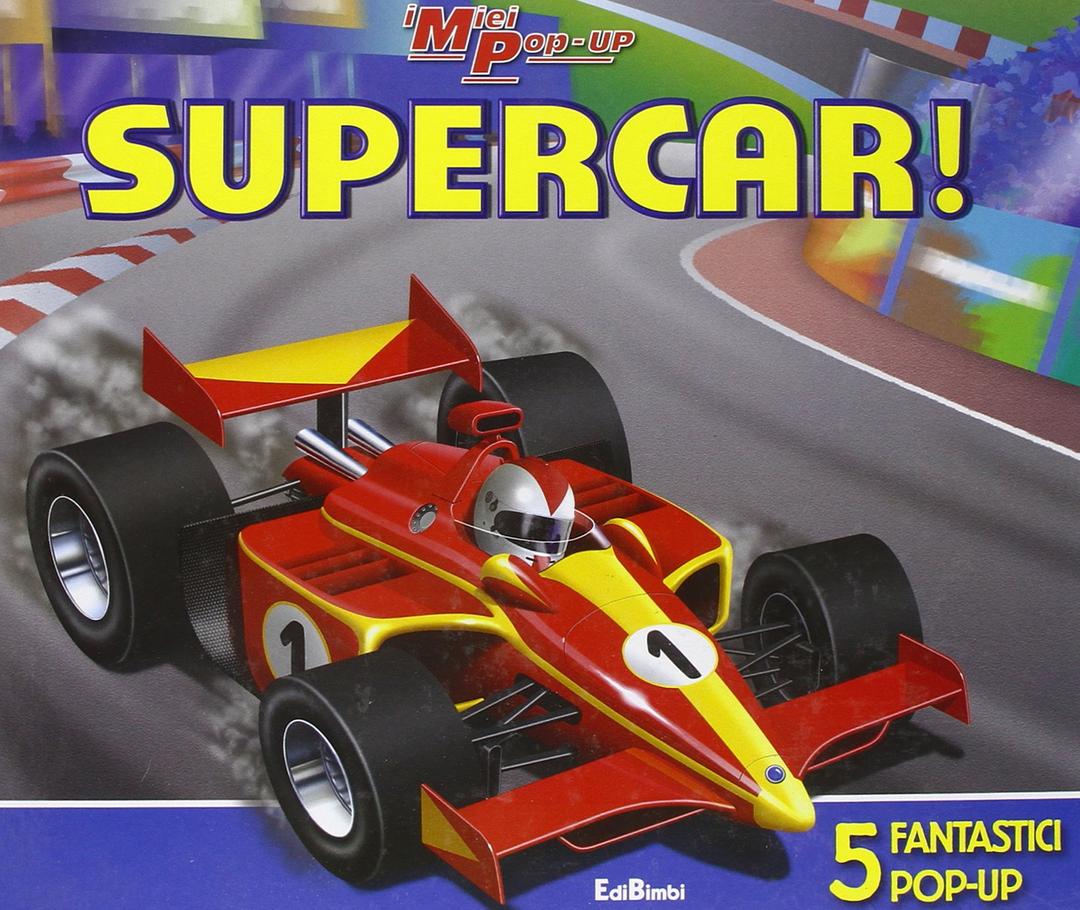 Supercar! Libro pop-up