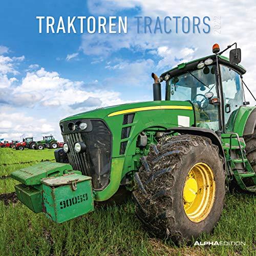 Traktoren 2022 - Broschürenkalender 30x30 cm (30x60 geöffnet) - Kalender mit Platz für Notizen - Tractors - Bildkalender - Wandplaner - Wandkalender