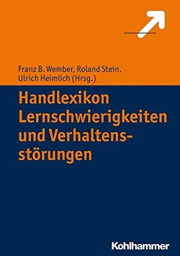 Handlexikon Lernschwierigkeiten und Verhaltensprobleme