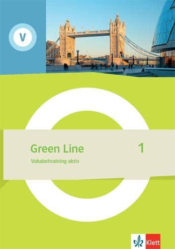 Green Line 1: Vokabeltraining aktiv. Arbeitsheft mit Lösungen Klasse 5 (Green Line. Ausgabe ab 2021)