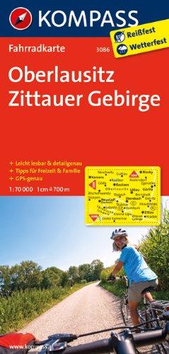 Oberlausitz - Zittauer Gebirge: Fahrradkarte. GPS-genau. 1:70000