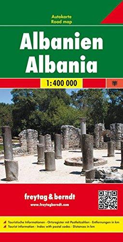 Freytag Berndt Autokarten, Albanien - Maßstab 1:400 000