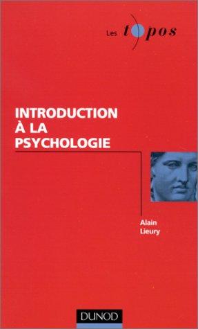 Introduction à la psychologie