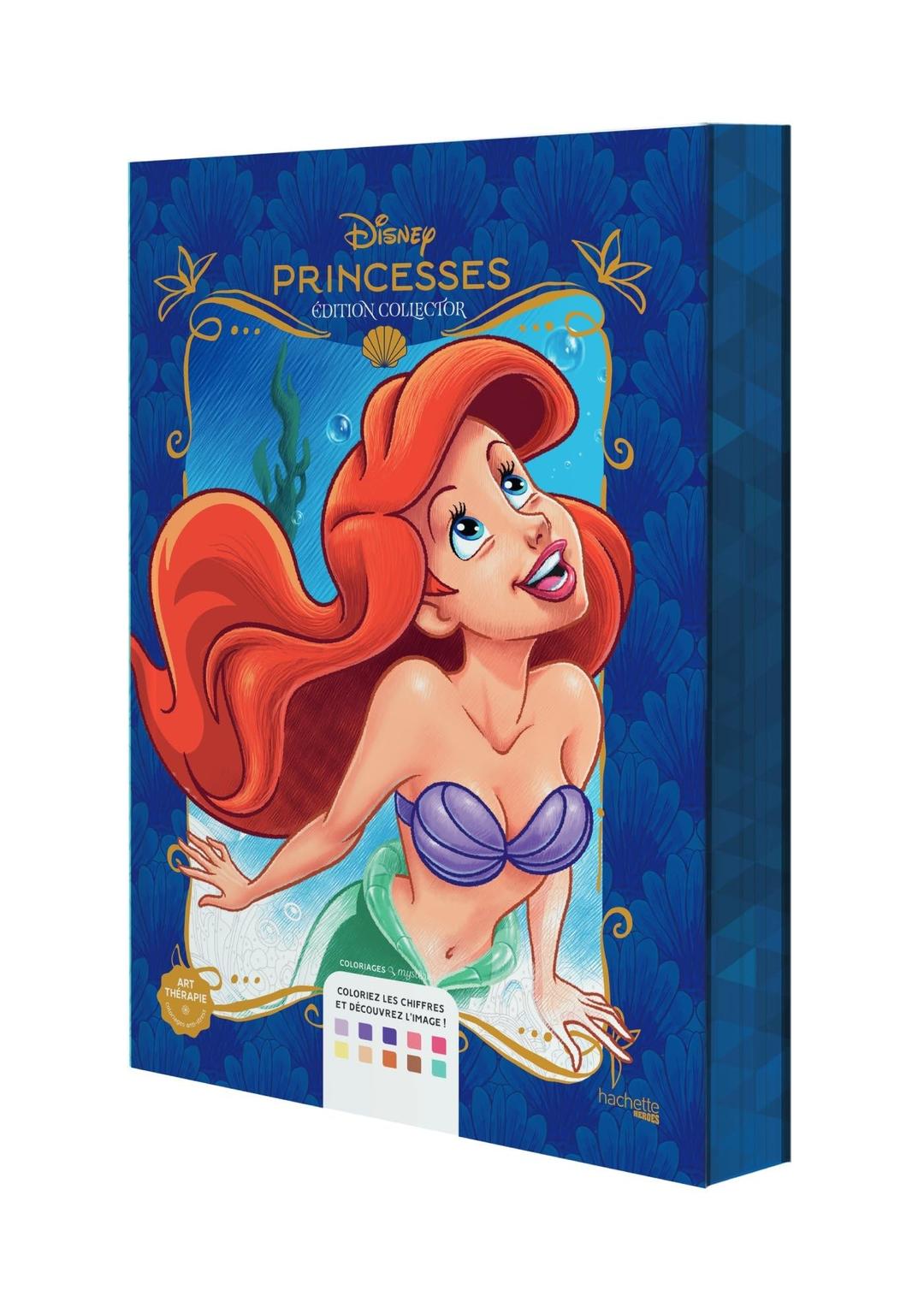 Coloriages mystères Disney Collector : Princesses