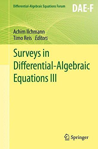 Surveys in Differential-Algebraic Equations III (Differential-Algebraic Equations Forum)