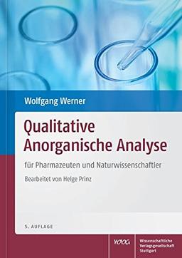 Qualitative Anorganische Analyse: für Pharmazeuten und Naturwissenschaftler