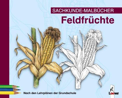 Sachkunde-Malbücher. Feldfrüchte: Nach den Lehrplänen der Grundschule