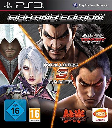 PS3 Fighting Edition Tekken 6 / Tekken Tag Tournament 2 / Soul Calibur V 3 Spiele UK Import