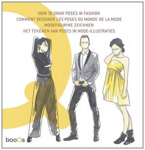 Comment dessiner les poses du monde de la mode. How to draw poses in fashion. Modefigurine zeichnen. Poses uit de mode leren tekenen