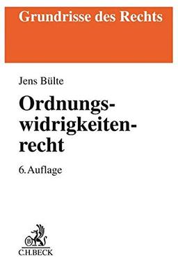 Ordnungswidrigkeitenrecht