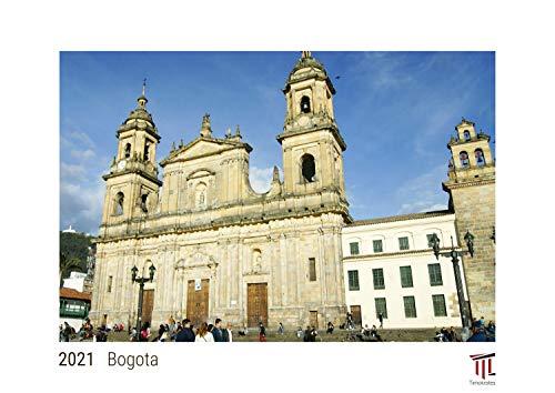 Bogota 2021 - White Edition - Timokrates Kalender, Wandkalender, Bildkalender - DIN A3 (42 x 30 cm)