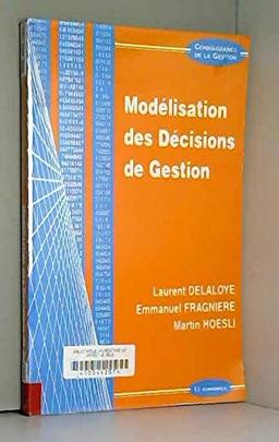 Modélisation des décisions de gestion