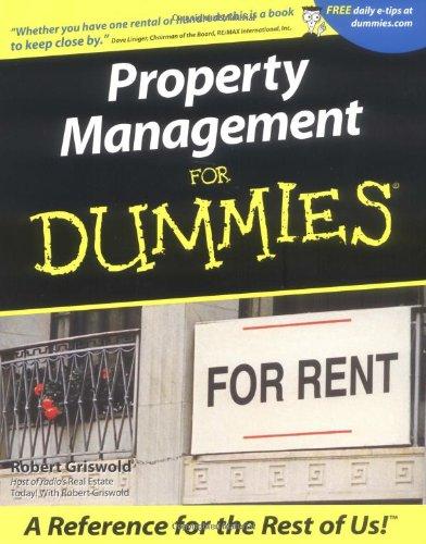 Property Management for Dummies (For Dummies (Lifestyles Paperback))