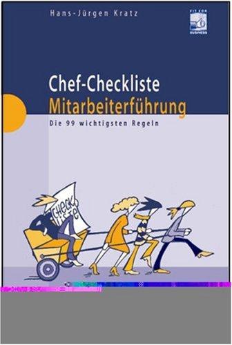 Chef-Checkliste Mitarbeiterführung