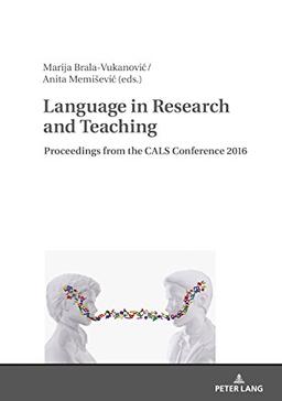 Language in Research and Teaching: Proceedings from the CALS Conference 2016