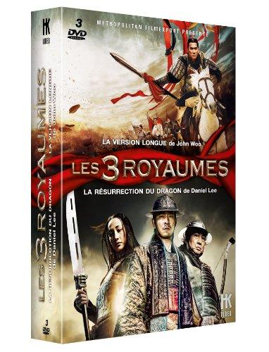 Coffret les 3 royaumes : les 3 royaumes version longue parties 1 et 2 ; les 3 royaumes, la résurrection du dragon [FR Import]