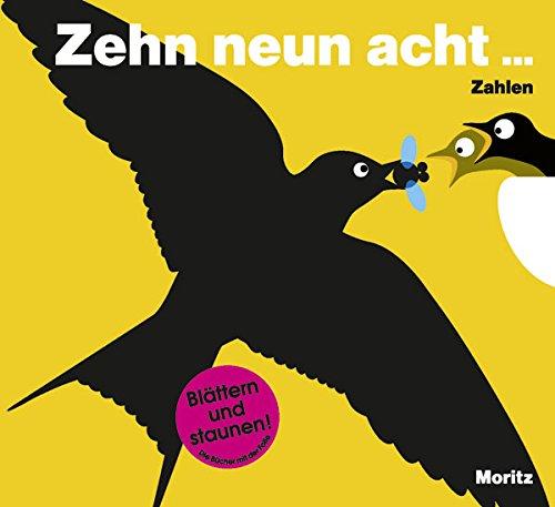 Zehn neun acht. Zahlen.: Bilderbuch mit transparenter Folie