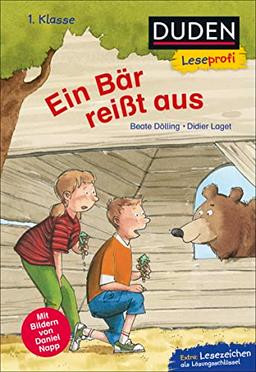 Duden Leseprofi – Ein Bär reißt aus, 1. Klasse: Kinderbuch zum Lesenlernen ab 6 Jahren (Lesen lernen 1. Klasse, Band 40)