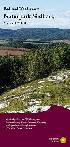 Naturpark Südharz: Rad- und Wanderkarte