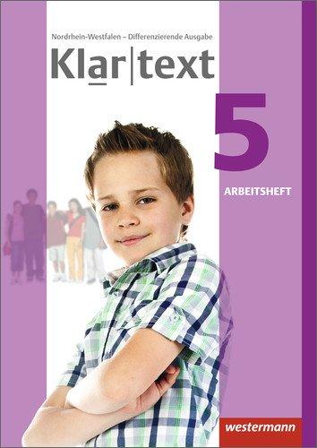 Klartext - Differenzierende Ausgabe 2014 für Nordrhein-Westfalen: Arbeitsheft 5