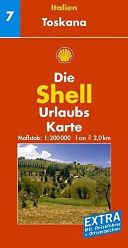 Toskana: 1:200000 (Shell Urlaubskarte Italien)