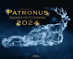 Patronus Kalender für Potterheads 2024 Wandkalender: 12 magische Schutzwesen von Harry Potter, Ron, Hermine etc.