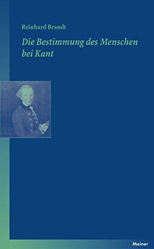 Die Bestimmung des Menschen bei Kant (Blaue Reihe)