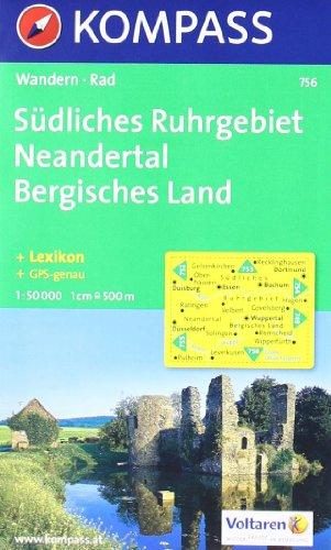 Südliches  Ruhrgebiet - Neandertal - Bergisches Land: Wandern / Rad. 1:50.000