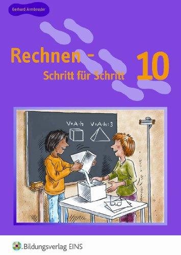 Rechnen - Schritt für Schritt 10: Schülerbuch