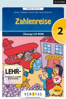 Zahlenreise - Veritas - Software: 2. Schuljahr - CD-ROM - Neubearbeitung