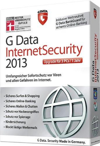 G Data InternetSecurity 2013 3PC Upgrade