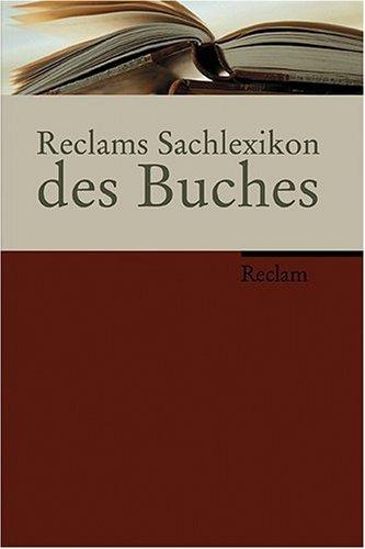 Reclams Sachlexikon des Buches